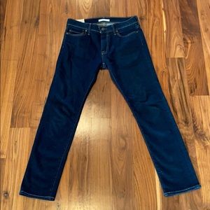 Abercrombie stretch dark wash jeans. 30x30
